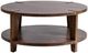 Classic Home Alenna Tundra Brown Coffee Table-2