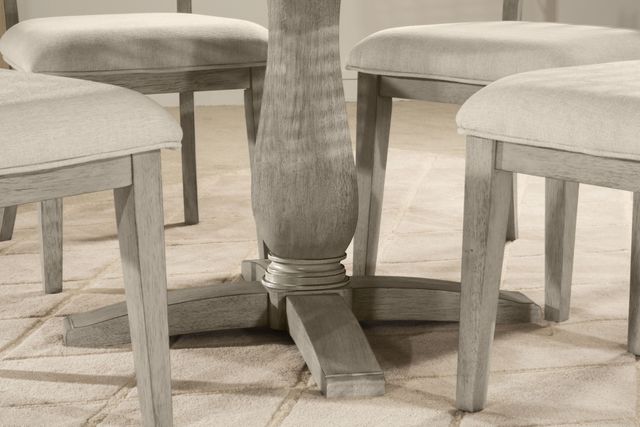 HH2 Home Ocala Sandy Gray Round Dining Table-2