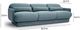 TOV Furniture Azalea Powder Blue Sofa-2