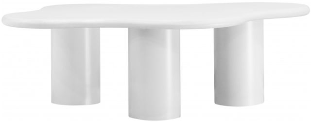 Meridian Furniture Romaine White Coffee Table-1
