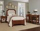 Vaughan-Bassett Bungalow Sienna Twin Upholstered Bed-1