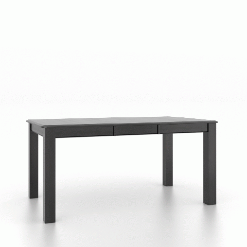 Canadel Customizable Gourmet 64" VD Base Dining Table with One Removable Leaf-3