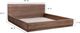 Moe's Home Collection Round Off Walnut Queen Bed-2