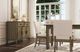 A-America® Leucadia Toasted Java/White Upholstered Dining Side Chair-1