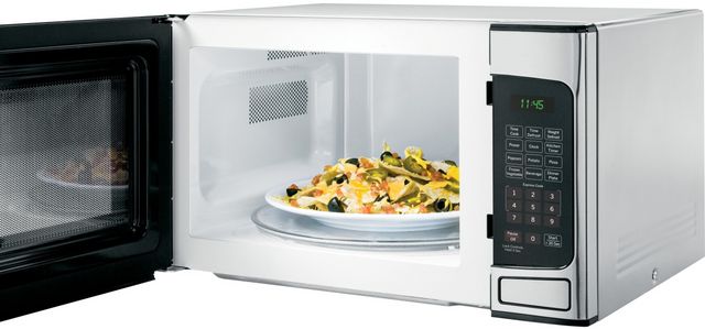 GE® 1.1 Cu. Ft. Stainless Steel Countertop Microwave-3