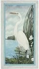Stylecraft Great White Egret Blue/White Wall Art-0