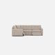 Drew & Jonathan Home ModularOne New Horizon 5-Piece Stone Power Reclining Modular Sectional-1