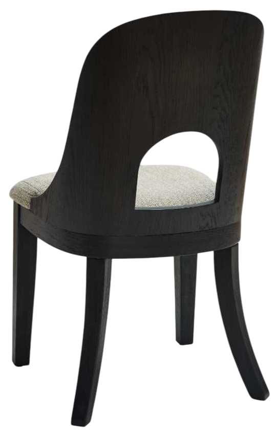 Signature Design by Ashley® Rowanbeck Black/Gray Dining Side Chair-3