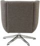 Olliix by INK+IVY Brown Multi Nina Star Based Swivel Lounge Chair-3