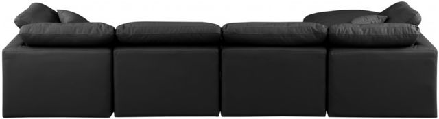 Meridian Furniture Indulge 5-Piece Black Modular Sectional-3