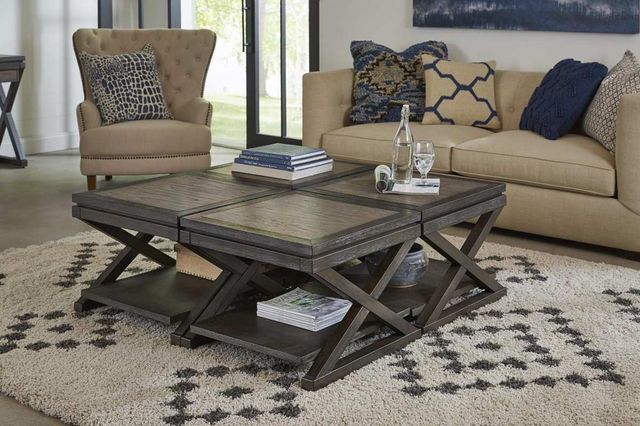 aspenhome® Westlake 4-Piece Portobello Bunching Tables-2