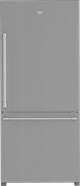 Beko 30 in. 16.1 Cu. Ft. Fingerprint-Free Stainless Steel Counter Depth Bottom Freezer Refrigerator-0