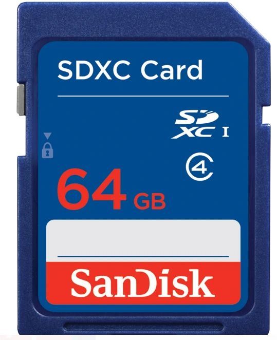 SANDISK 64GB SDXC CARD-0