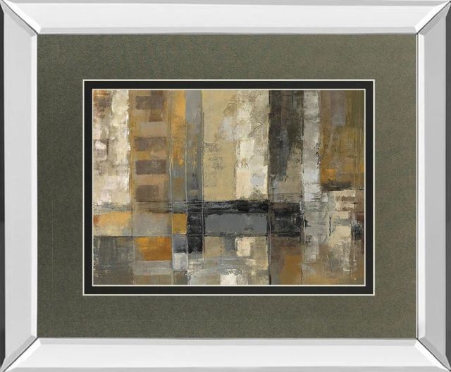 Classy Art One Way Street by Silvia Vassileva Mirror Framed Wall Art-0