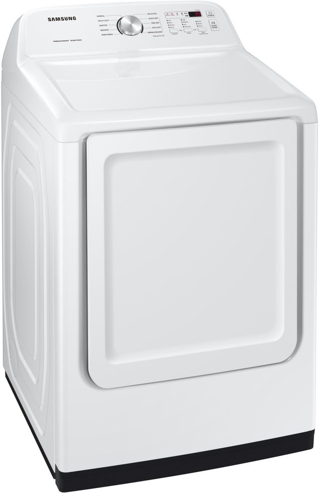 Samsung 5100 Series 7.4 Cu. Ft. White Front Load Gas Dryer-1