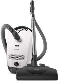 Miele Classic C1 Cat & Dog PowerLine Lotus White Canister Vacuum
