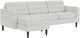 EQ3 Customizable Reverie 2-Piece Left-Arm Facing Sofa Sectional and Chaise-0
