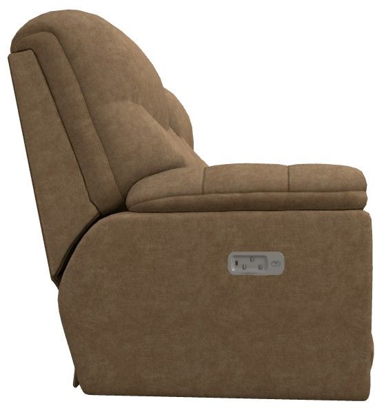 La-Z-Boy® Morrison Camel Power Reclining Loveseat with Console, Headrest, and Lumbar-2