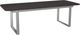 Amisco Customizable Burton 120" Rectangular Extendable Table with 1" Thermo Fused Laminate Top, Radius Corners and 1 Leaf-0