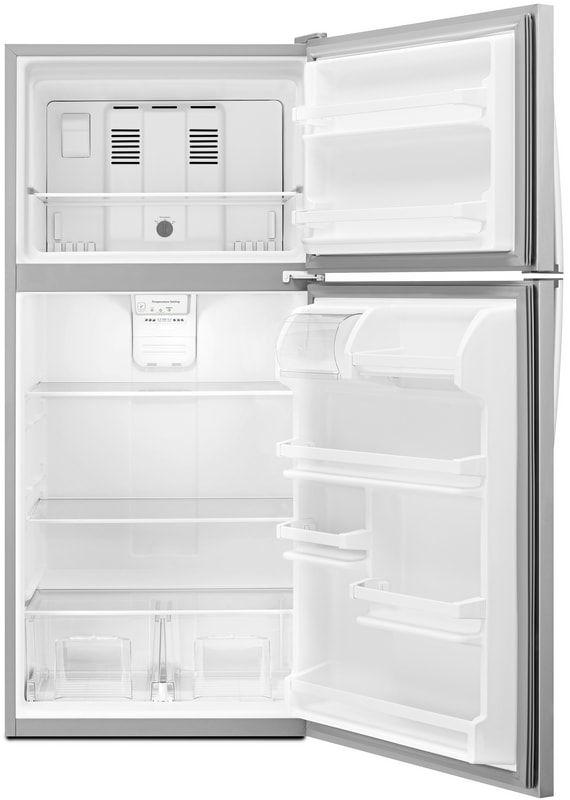Crosley® 30" 18.15 Cu. Ft. Stainless Steel Top Freezer Refrigerator -1
