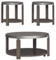 Liberty Furniture Sutton 3-Piece Bleached Sand Occasional Table Set-0