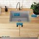Elkay Quartz Classic® Greystone Undermount Laundry Sink with Perfect Drain®-4