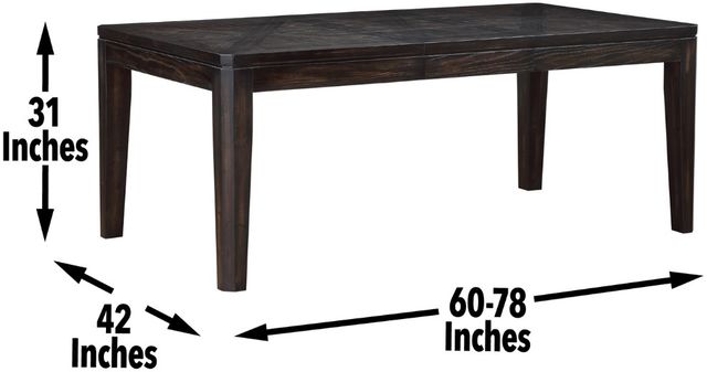 Steve Silver Co. Ally Antique Charcoal Dining Table-2