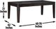 Steve Silver Co. Ally Antique Charcoal Dining Table-2