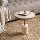 Classic Home Jordyn Champagne Large Accent Table-1