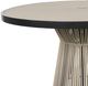 CabanaCoast® Customizable Cove Synthetic Fiber 24" Outdoor Round Side Table-3