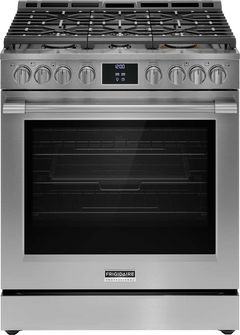 Frigidaire Professional® 30" Smudge-Proof® Stainless Steel Freestanding Gas Range