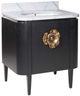 Currey & Company Briallen 30" Black Vanity with Oval Undermount Sink-1