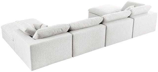 Meridian Furniture Serene 6-Piece Cream 158" Modular Sectional-1
