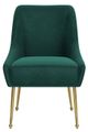 Zuo® Modern Maxine Gold/Green Dining Side Chair-2