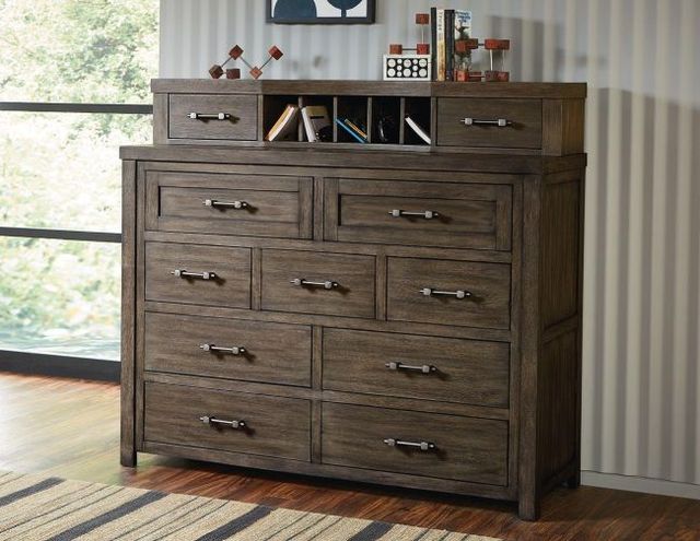 Legacy Kids Teen Bunkhouse Aged Barnwood Dresser-1