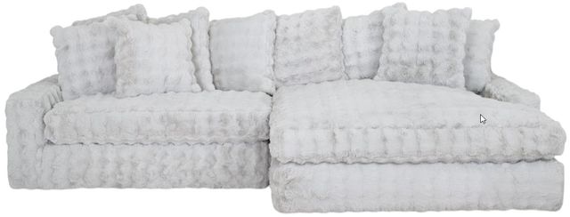 Franklin™ Angel 2-Piece Marshmallow Dove Sectional-0