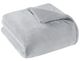 Olliix by Sleep Philosophy Plush Grey 60"x70"-25lbs Weighted Blanket-0