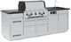 Broil King® Imperial™ QS 590iE Stainless Steel Liquid Propane Outdoor Kitchen Kit-1
