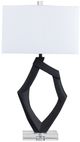 Crestview Collection Laurence Whimsical Black Table Lamp-0