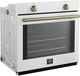 FORNO® Vomero Series Espresso 30" White Single Electric Wall Oven-1