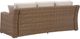 Signature Design by Ashley® Laguna Heights Beige/Gray Fabric/Resin Wicker Outdoor Sofa-3