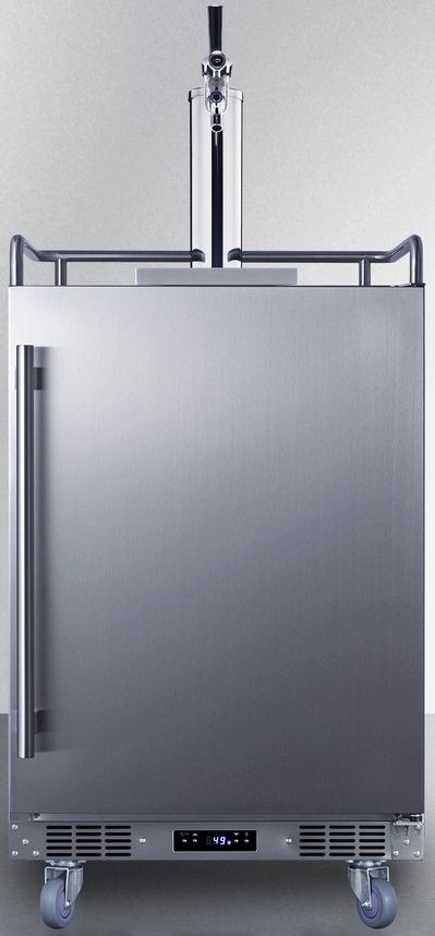 Summit® Commercial 24" Stainless Steel Built-In Outdoor Beer Kegerator-0