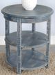 Sunny Designs™ Ocean Blue Round Side Table-1