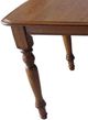 TEI Burnished Walnut 18" Leaf Dining Table-1