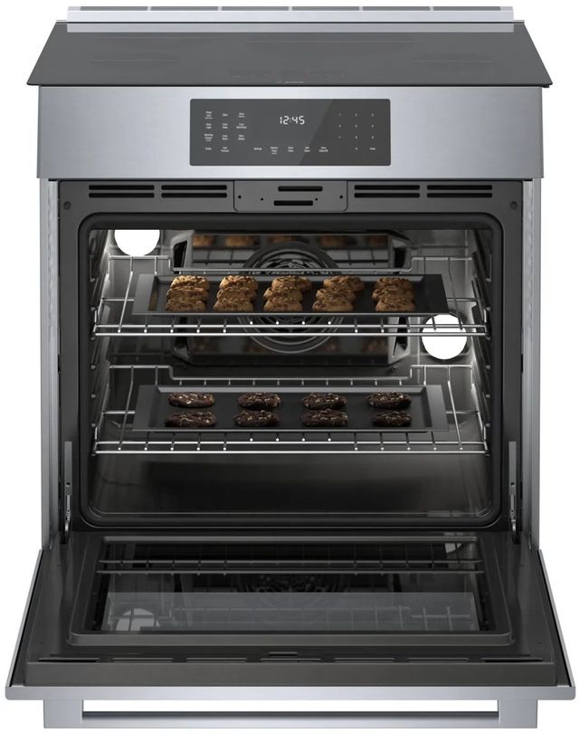 Bosch 800 Series 30" Stainless Steel Slide-in Induction Range