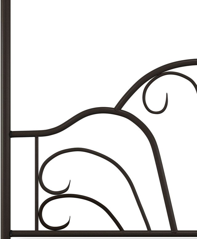 HH2 Home Dover Black Queen Canopy Bed-1