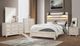 Elements International Fort Worth 3-Piece White Full Bedroom Set-4
