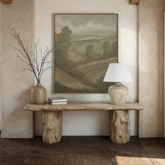 Renwil® Heritage Distressed Beige Table Lamp-1