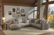 Jackson Furniture Canyon 4-Piece Fawn/Umber Left-Arm Facing Sectional-1
