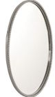 Uttermost® Sherise Nickel Oval Mirror-3